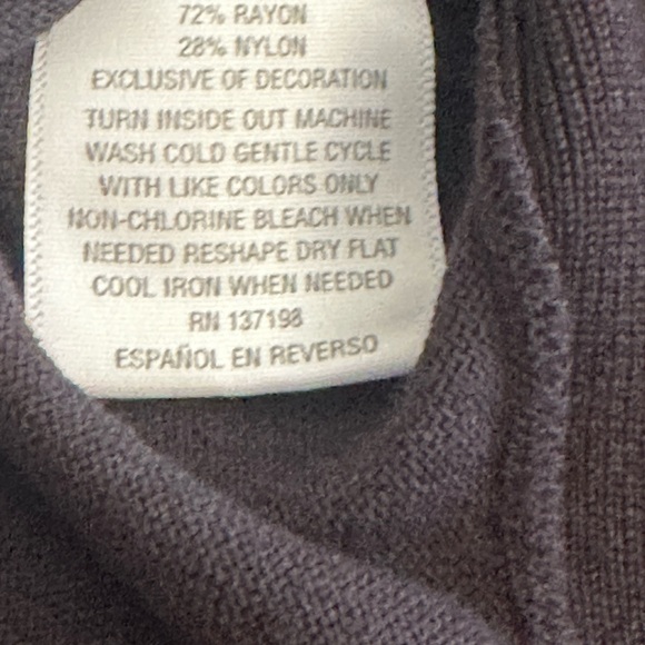 THALÍA SODI WOMENS SWEATER LONG SLEEVE WITH RHINESTONES SZ MEDIUM - Picture 10 of 10